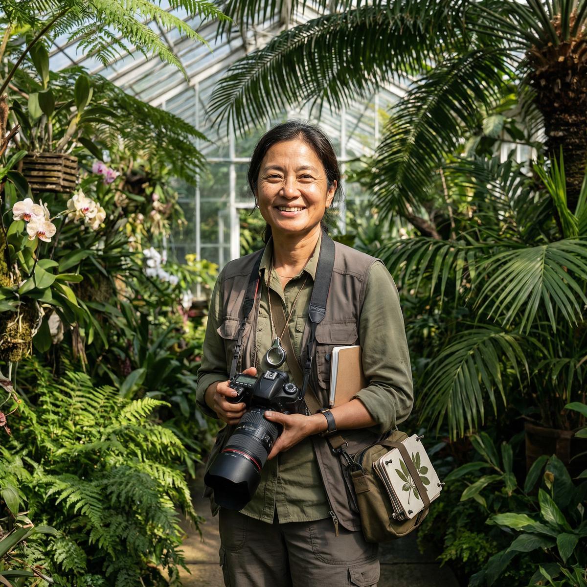 黄色仓库植物摄影视频教学